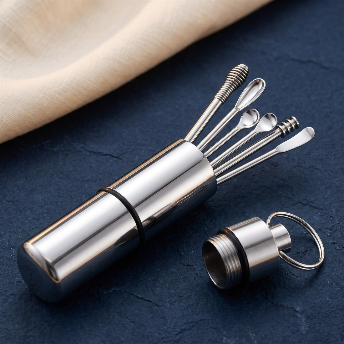 Kit nettoyage BYLUNOO en acier inoxydable